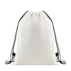 Eco-friendly Canvas <b>Drawstring</b> Pocket Outdoor Bag Canvas <b>Drawstring</b> Bag - Product Image 4