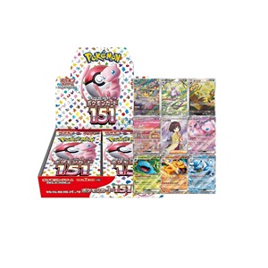 Version japonaise la plus vendue du jeu de cartes Pokémon TCG 151, ensemble de cartes en plastique améliorées, livraison directe d'usine dans le monde entier - Product Image 4
