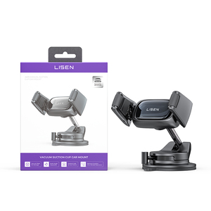 Soporte <span class=keywords><strong>de</strong></span> Teléfono LISEN con Ventosa Reforzada para Coche, Soporte Móvil para Salpicadero, Compatible con iPhone 17 16 Pro Max Samsung S26, Ideal para Gimnasio - Product Image 1