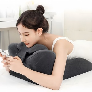 Almohada Ergonómica de Espuma Viscoelástica para Lectura Cómoda, Soporte Suave en Forma de Cuña para Relajarse en la Cama, Plástico Moldeado por Inyección - Product Image 1