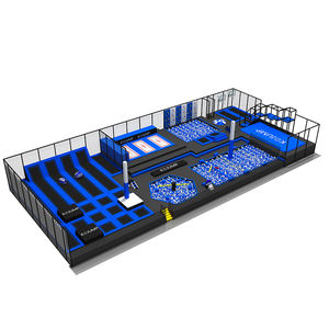 Perlengkapan tempat bermain anak, perlengkapan luar ruangan taman plastik seluncur tanah taman bermain taman hiburan luar ruangan - Product Image 1