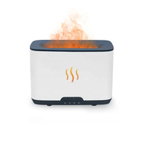 Diffuseur d'arôme de flamme de grande capacité 300ML humidificateur d'air de synchronisation diffuseurs d'huiles essentielles à ultrasons à flamme populaire