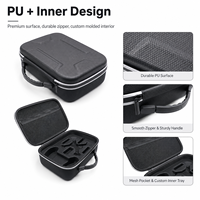 Étui de transport rigide en EVA personnalisé avec insert en mousse, boîte de rangement portable et protectrice pour équipement