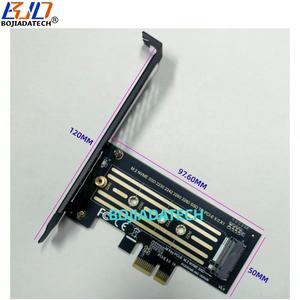 بطاقة محول PCI GEN5 PCI-e 1X GEN4 PCIe Express mx.2 1 إلى NGFF-<span class=keywords><strong>M</strong></span> لمحول <span class=keywords><strong>M</strong></span> <span class=keywords><strong>M</strong></span> NVME SSD متوفرة بالمخزون - Product Image 3