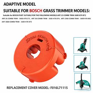 Aftermarket Robotic Lawn Mower Parts 4 pack RS0008 Strimmer Line Cartridge <b>Spool</b> Cap <b>Holder</b> for ART23/26/30 Combi Garden - Product Image 5