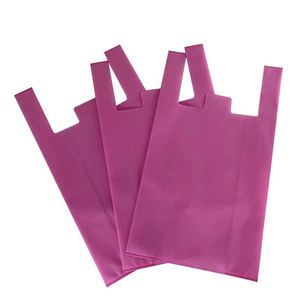 Bolsa de Compras Ecológica Biodegradable Tipo Camiseta para Supermercado - Product Image 5