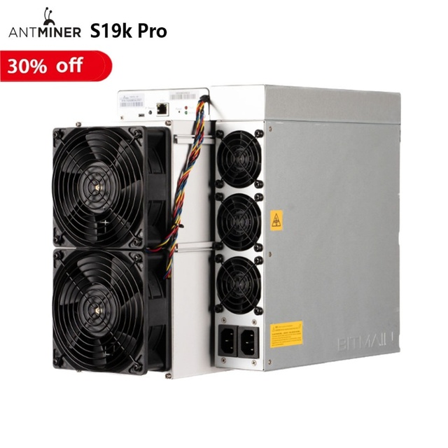 Bitmain Antminer S19k Pro 110T 115T 120T BTC Miner SHA256 High Performance Mining Machine