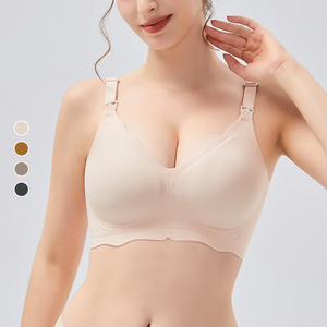 <span class=keywords><strong>Sujetador</strong></span> de <span class=keywords><strong>lactancia</strong></span> sin costuras fino para mujer <span class=keywords><strong>Sujetador</strong></span> push-up posparto para mujer - Product Image 1
