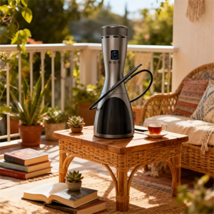 取り外し可能なコンポーネントを備えたステンレス鋼水ギセル簡単クリーニングプロセス - Product Image 1