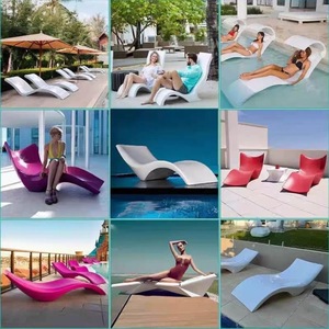 Sunway Outdoor Beach Chaise longue en plastique en fibre de verre FRP Fibre de verre Chaise longue pour <span class=keywords><strong>jardin</strong></span>, <span class=keywords><strong>piscine</strong></span> et hôtel-Best - Product Image 2