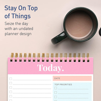 Bloc-notes détachable personnalisé avec impression personnalisée Bloc-notes de bureau Papeterie basse personnalisée avec logo Papier carré Vente en gros