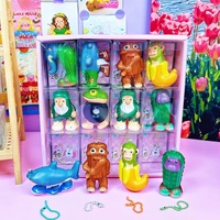 Jouets anti-stress à thème alimentaire, collection de mini pendentifs, jouet souple à récupération lente, jouet anti-stress au design de dessin animé mignon