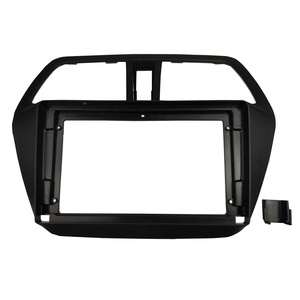 Telaio autoradio per <span class=keywords><strong>SUZUKI</strong></span> <span class=keywords><strong>SX4</strong></span> <span class=keywords><strong>S</strong></span> Cross 2013 + Stereo GPS lettore DVD installa pannello Surround Trim Face Plate Dash Mount kit 9 pollici - Product Image 1