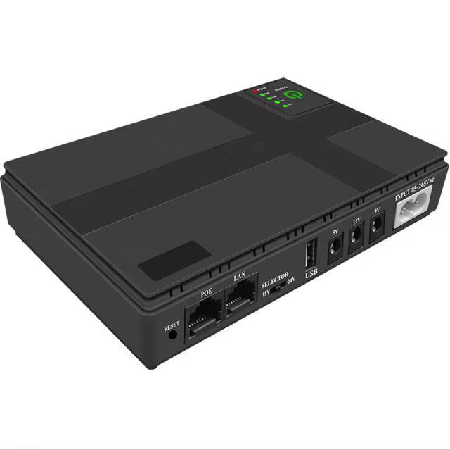 DC Mini UPS uninterruptible power supply router Multi port POE optical modem mobile phone switch 5V 9V 12V DC1018P
