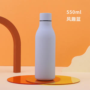 Vente en gros de nouvelles bouteilles en acier inoxydable avec petite bouche thermos peinture caoutchouc <span class=keywords><strong>tasse</strong></span> d'eau pour sports de plein air - Product Image 3