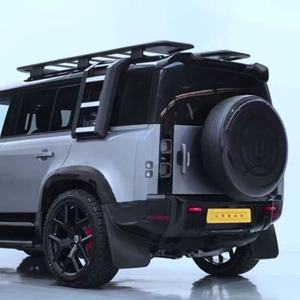 Alerón trasero de techo de coche de fábrica para <span class=keywords><strong>LAND</strong></span> <span class=keywords><strong>ROVER</strong></span> <span class=keywords><strong>Defender</strong></span> 90 110 2019 2020 2021 2022 2023 accesorio de ala piezas modificadas de fibra de carbono - Product Image 5