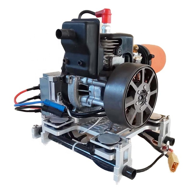 GX-7 Oil-electric Hybrid Fuel Efficient 6AT UAV Aviation Range Extender 570g/kwh for Agriculture Forestry Protection UAV