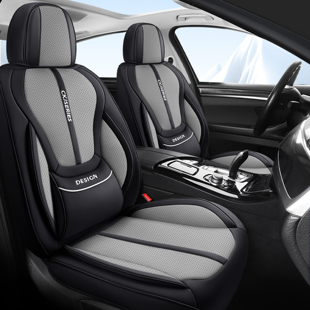 Custom Fit Car Seat Covers Full Set Factory Direct Luxury Leather Waterproof All Season Wholesale