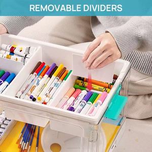 Organisateur de rangement portable rectangulaire moderne, étanche, empilable, en PET, pour la conservation de la fraîcheur des vêtements - Product Image 3