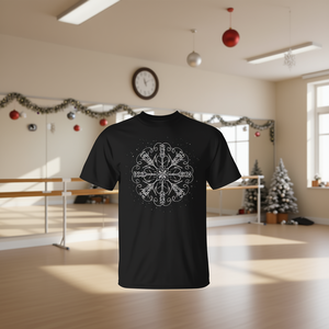 Camiseta sin mangas con diseño de copo de nieve para profesores de danza, recurso de enseñanza - Product Image 3