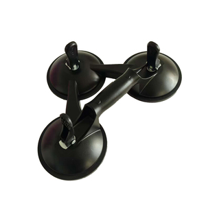 Ventosa de Vacío de Tres Placas de Alta Resistencia, Estilo Alemán, Color Negro, 120 kg de Capacidad, Herramienta de Elevación de Vidrio, Bomba de Succión para Azulejos - Product Image 1