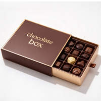 Boîte à chocolat personnalisée, emballage de luxe pour chocolats, boîte pour emballages cadeaux de bonbons