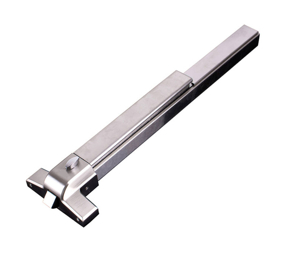 Surface Mounted Fire Door Panic bar with Key 800mm Push bar Panic Exit ...