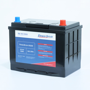 CBAK 12.8V LiFePO4 リチウム鉄電池モジュール 2000サイクル IP56 交換式バッテリーパック 75Ah 300Ah 4セル モデル25220 -20～60℃ - Product Image 1