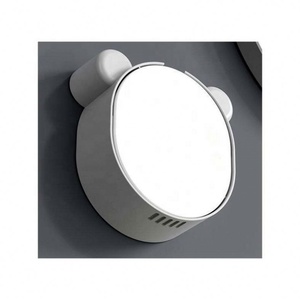 Drenaje de plástico para baño con caja de bambú, bandeja de silicona para drenaje de agua, bandeja de <span class=keywords><strong>ducha</strong></span>, escurridor y jabonera. - Product Image 5