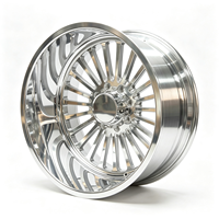 Jantes de camion forgées sur mesure SL 22x12 24x14 26x14 26x16 28X16 30x16 8x165.1 6x139.7 8x170 Polies à rebord profond pour GMC 1500 F150
