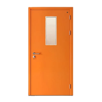 Porte coupe-feu en acier, résistance au feu 3 heures, ouverture latérale, porte de sécurité extérieure, prévention des incendies, sortie d'urgence, villa, chambre, centre commercial