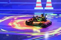 Voiture de combat immersive Mario Kart Vr Simulateur de course Réalité virtuelle Projecteur interactif Jeu Go Kart Racing Circle Bumper Cars