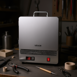 Fourneau de fusion programmable Vevor 1500W en acier inoxydable pour la fabrication de bijoux en cire, équipement de bricolage - Product Image 2
