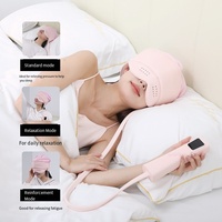 Haute qualité 2 en 1 casque de Massage soulagement appareil relaxant masseur de tête électrique bandeau de Compression d'air masseur de cuir chevelu