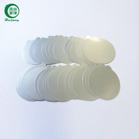 Sceau en aluminium facilement pelable, en une seule pièce, pour bouteilles en verre, PE, PET
