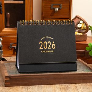 <span class=keywords><strong>Calendario</strong></span> da tavolo compatto con rilegatura a spirale per un facile sfogliamento delle pagine e un profilo salvaspazio ed elegante - Product Image 6