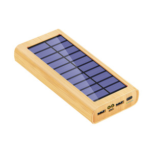 Tendance Extérieur Mobile Led Light Friendly Pd Portable 10000mah En Bois Powerbank 30000mah <span class=keywords><strong>Eco</strong></span> 20000mah Bambou Solaire <span class=keywords><strong>Power</strong></span> Bank - Product Image 6