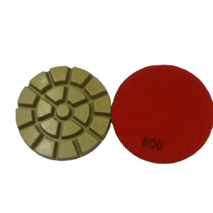 Almohadillas de Pulido de Diamante de 100 mm (4 Pulgadas) de Diámetro y 10 mm de Grosor para Uso en Húmedo y Seco en Concreto Endurecido - Product Image 4