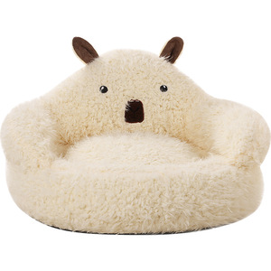 Cama para mascotas con forma de alpaca, apta para todas las estaciones, cama para gatos de sueño profundo, colchoneta cálida para gatos de otoño e invierno, cama para perros, transfronteriza - Product Image 5