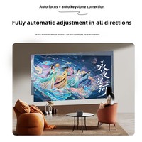 Projecteur laser 3LCD couleur pleine EF-15B - Home cinéma Android 11 intelligent portable 1080P 1000 lumens WiFi 3D Projection latérale