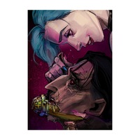 Papier revêtu personnalisé de haute qualité, impression de jeu, affiche d'animation