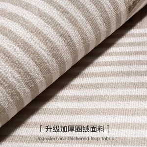 Tapis de salon moderne pour la prochaine semaine, 9 mm, à poils bouclés, motif géométrique, durable, imperméable, facile à nettoyer - Product Image 4