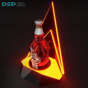 DSP Vietnam Factory Customized LED Illuminated Sign <b>Board</b> Bottle Presenter Display for Bar - Product Image 3
