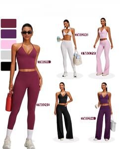 Top Deportivo de Yoga Ajustado, Sujetador Deportivo a Prueba de Impactos, Ropa Interior para Pilates y Running, Tela Ultrasuave, Transpirable, con Gran Soporte para Mujer - Product Image 1