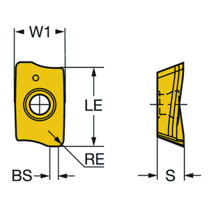 <span class=keywords><strong>R390</strong></span> Carbide phay chèn 170408m-pm tùy chỉnh OEM hỗ trợ - Product Image 4