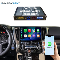 Boîtier d'interface Linux pour Toyota Alphard/Vellfire 2020-2022, CarPlay sans fil, Android Auto, navigation GPS, style OEM