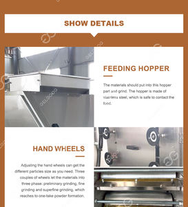 เครื่องบดเมล็ดโกโก้ไฟฟ้าเชิงพาณิชย์สำหรับขายส่ง เครื่องบดเมล็ดพืช เครื่องทำโกโก้ เครื่องบดเมล็ดโกโก้สำหรับผลิตโกโก้ - Product Image 4