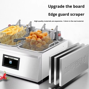 Freidora eléctrica inteligente de mesa, cesta automática, equipo de pollo frito, equipo para freír - Product Image 2