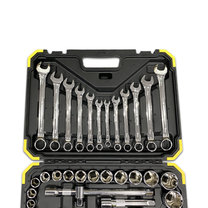 Nhà Máy OEM Giá 61Pcs Carbon Thép Kết Hợp Cờ Lê Và Ổ Cắm Cờ Lê Thiết Lập Với Nhiệt Điều Trị Bộ Công Cụ - Product Image 3