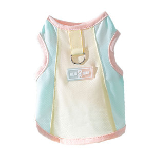 Ropa de protección solar de malla fina para primavera <span class=keywords><strong>y</strong></span> verano para perros pequeños <span class=keywords><strong>y</strong></span> medianos, como Teddy <span class=keywords><strong>y</strong></span> Bichon, chaleco para mascotas, ropa fresca - Product Image 5